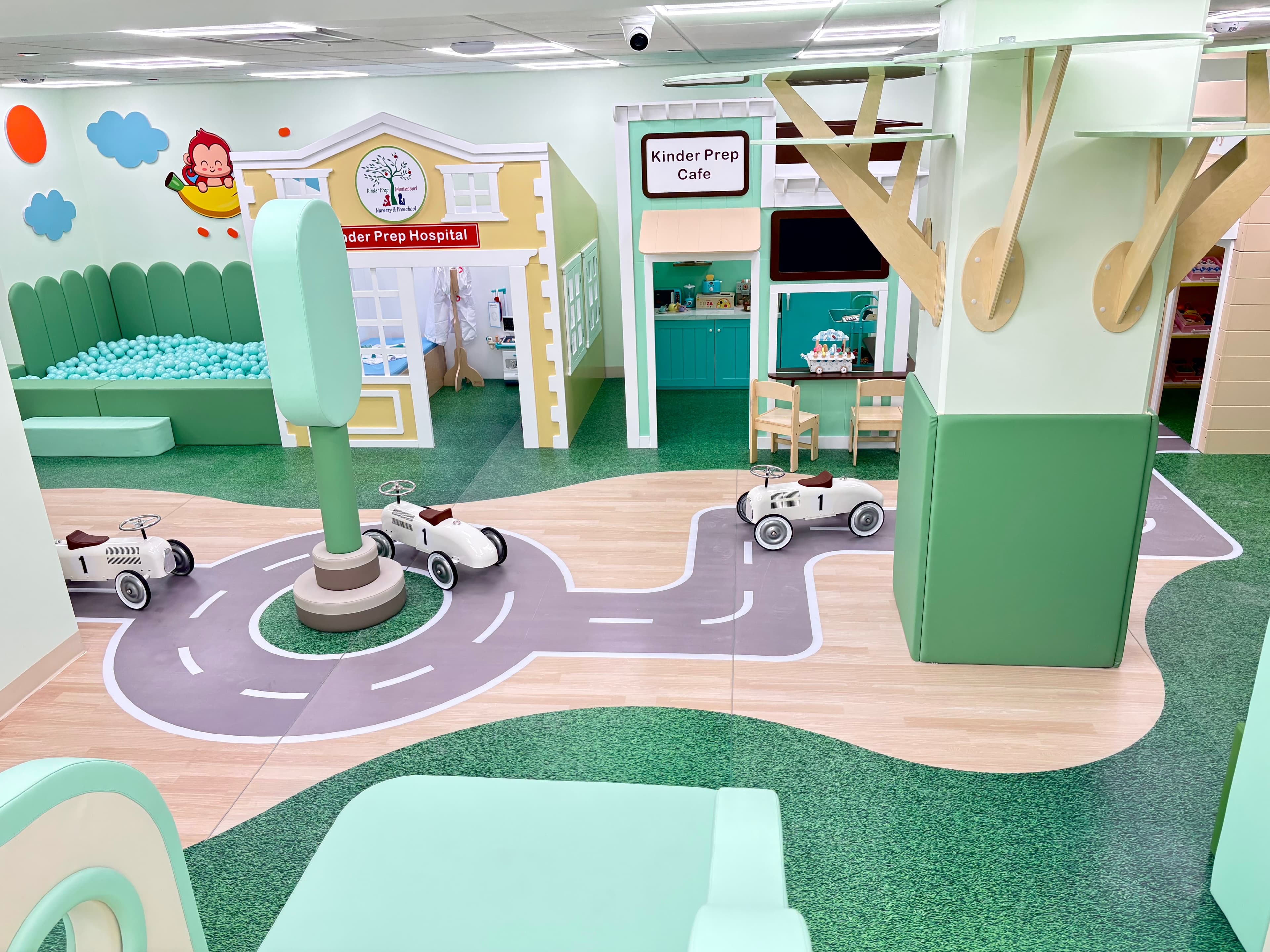 Greenpoint indoor movement studio with imaginative play spaces