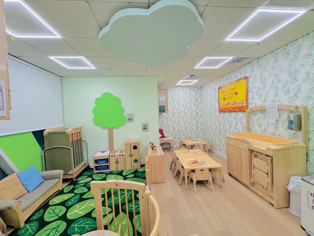 Hummingbirds Early Preschool classroom (2-2.5 years) at our Brooklyn Heights center